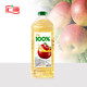 汇源 PLUS：汇源果汁100%苹果汁 2000ml