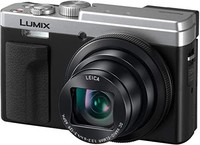 Panasonic 松下 LUMIX ZS80D 4K 数码相机、2030 万像素（银色）