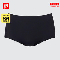 优衣库 女装 AIRism无痕短裤(高腰)(三角) 455290 UNIQLO