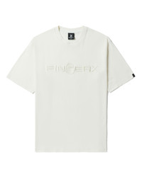fingercroxx Logo 刺绣 T 恤