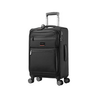 新秀丽(Samsonite)HO0高端黑标拉杆箱弹道尼龙18/20英寸行李箱商务登机箱 黑色 18寸