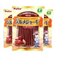 88VIP：Petio 日本Petio派地奥狗狗零食牛肉条600g 宠物零食狗磨牙棒牛肉棒大支