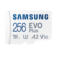 SAMSUNG 三星 EVO Plus Micro-SD存储卡（UHS-I、V30、U3、A2）