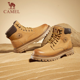 CAMEL 骆驼 男士马丁靴 GE122W7757T 金黄