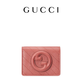                                                                                 GUCCI古驰Gucci Blondie系列卡包 粉色 均码