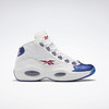 Reebok 锐步 Question Mid 男子篮球鞋 GX0227 白蓝 39