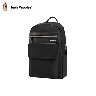 暇步士（Hush Puppies）双肩包女士背包包包女包清新电脑包透气通勤包 粉色