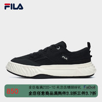 斐乐（FILA）FILA斐乐男运动川行帆布鞋2023春季平底休闲鞋 藏海蓝/松香绿-MR 39