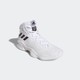 adidas 阿迪达斯 Pro Bounce 2018 男子篮球鞋 FW5745 白色/一号黑/水晶蓝 45