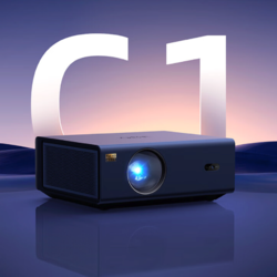 obe大眼橙c1投影仪家用超高清卧室投影机庭影院