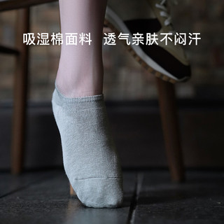 Tabio 袜子女船袜夏季薄款透气防滑不掉跟浅口隐形短袜日本女袜3双