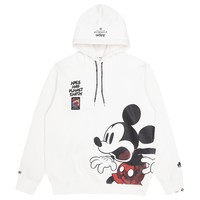 Aape Disney 联乘系列 Mickey Mouse 印花连帽卫衣 AAPSWM9649XXJIVX