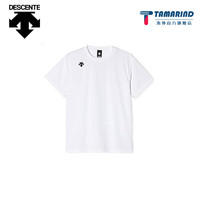 迪桑特（DESCENTE）Descente 运动短袖T恤DMC-5801B 白色 L男款  L-175