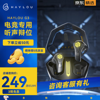 HAYLOU 嘿喽 G3真无线游戏蓝牙