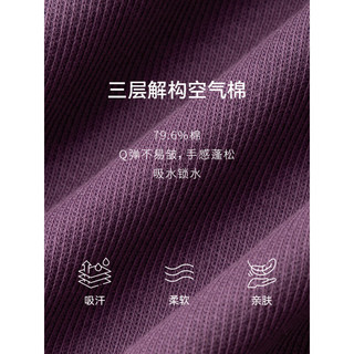 诗凡黎卫衣2023秋高级感设计感美式油画风宽松多巴胺上衣女夏 灰紫  155/80A/S