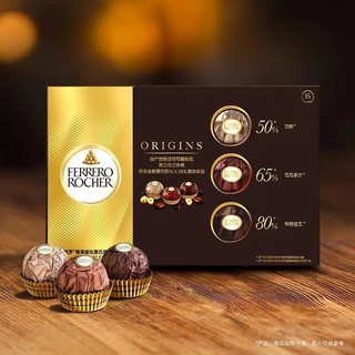 费列罗 榛果威化 黑巧克力 15粒 礼盒装