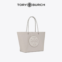 TORY BURCH 汤丽柏琦 Ella系列 女士单肩包 152313 贝灰色 中号