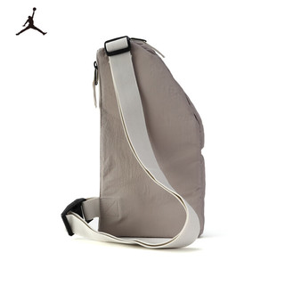 NIKE AIR JORDAN 耐克斜挎包男女生胸包便携收纳包 学院灰 8/20(34x2x17cm)