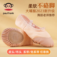 大嘴猴 舞蹈鞋儿童女软底练功鞋猫爪专用男童练舞鞋中国芭蕾跳舞鞋