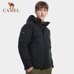 88vipcamel骆驼羽绒内胆冲锋衣男女外套加绒加厚防风防水羽绒夹克户外