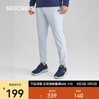 斯凯奇（Skechers）梭织长裤P423M055 黎明灰/01DS M