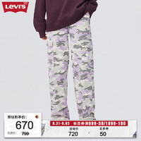 Levi's李维斯23秋季新品女士休闲时尚个性工装裤A4707-0011 迷彩 25/30