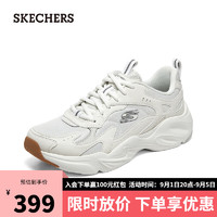 SKECHERS 斯凯奇 秋季男女鞋运动鞋子软底休闲鞋896270 乳白色/OFWT 36.50