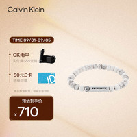 卡尔文·克莱恩 Calvin Klein 凯文克莱（Calvin Klein）CK格调手串白色男士手链35000283