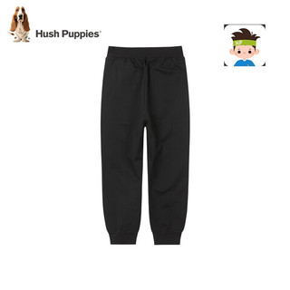 暇步士（Hush Puppies）童装儿童秋装男童裤子2023年秋季男大童简约时尚休闲长裤 中花灰 155cm(偏大半码)