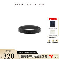 丹尼尔惠灵顿（DanielWellington） dw戒指 曜目黑经典戒指 简约时尚素圈戒指对戒  66码 DW00400367