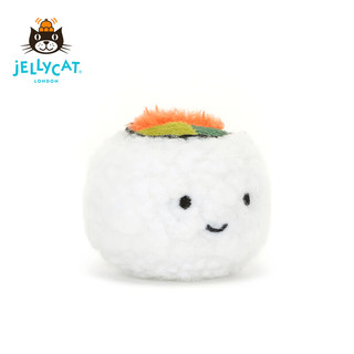 jELLYCAT 2023新品时髦寿司反卷寿司 毛绒玩具玩偶睡觉公仔生日礼物 时髦寿司反卷寿司 H4 X W5 CM