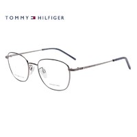 TOMMY HILFIGER 近视眼镜男款气质英伦黑色光学眼镜架眼镜框1931F