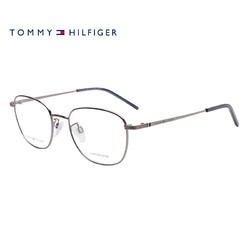 TOMMY HILFIGER 汤米·希尔费格 近视眼镜男款气质英伦黑色光学眼镜架眼镜框1931F