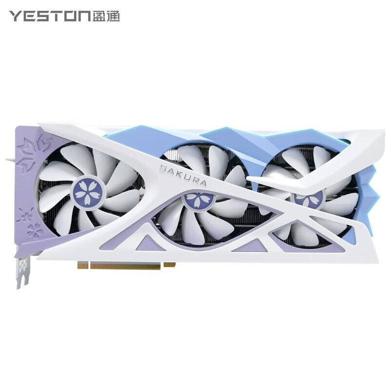 yeston 盈通AMD RADEON RX 7700XT-12GD6 樱瞳花嫁【报价价格评测怎么样