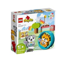 LEGO 乐高 积木10977得宝系列呆萌小狗和小猫拼装玩具