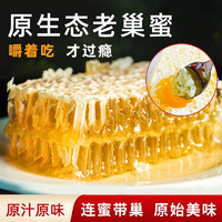 ONECO 王巢 蜂巢蜜 成熟蜜 天然土蜂蜜 可以嚼着吃的新巢蜜    500克   中秋