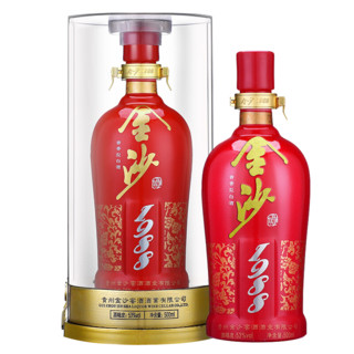 JINSHA 金沙 红钻1988 53%vol 酱香型白酒 500ml 单瓶装