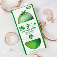 果钦 椰子汁1L*2盒椰汁椰肉榨汁植物蛋白饮料包邮饮品