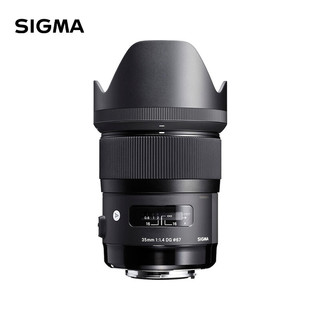 SIGMA 适马 Art 35mm F1.4 DG HSM 广角定焦镜头 尼康F卡口 67mm