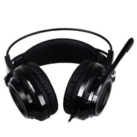 SOMiC 硕美科 G941 耳罩式头戴式有线游戏耳机 黑色 USB口