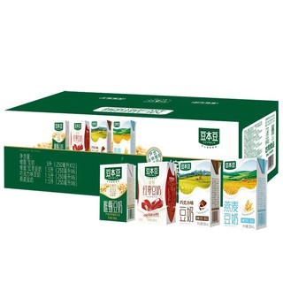 88VIP：SOYMILK 豆本豆 唯甄豆奶250ml*30盒混合装多口味组合营养早餐奶