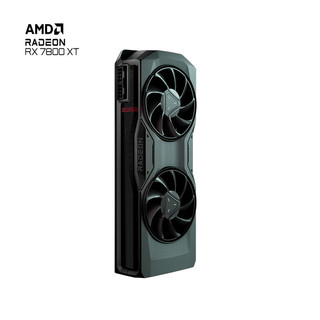 AMD RADEON RX 7800 XT 显卡 16GB 黑色