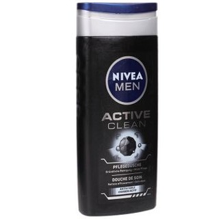 NIVEA 妮维雅 男士洗劲爽清洁沐浴露 250ml