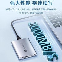 HP 惠普 Type-c USB3.2移动固态硬盘 PSSD P900传输速度2000MB/s
