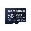 SAMSUNG 三星 PRO Ultimate MicroSD存储卡 512GB（UHS-I、U3，A2，V30）