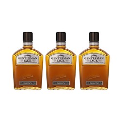 JACK DANIEL‘S 杰克丹尼 美国田纳西绅士威士忌三瓶装40%vol 750ml*3