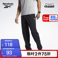 Reebok 锐步 运动健身TE WVN UL PNT男子长裤 FP9170 FP9170_黑色 A/XL