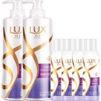 88VIP：LUX 力士 玻尿酸水润丝滑洗发水套装750g*2+100g*4