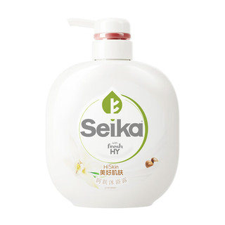 菁华seika沐浴露500ml*3瓶 保湿滋润留香护肤 乳木果