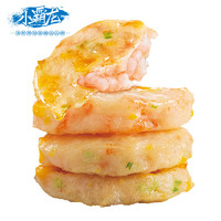 小霸龙 国联水产 田园鲜虾饼 120g*6袋